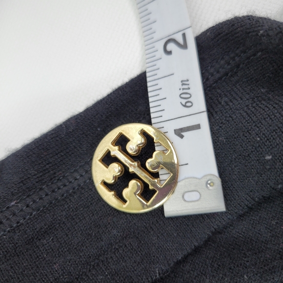 Tory Burch 100% Merino Wool Cardigan Sz  Medium - Picture 10 of 10